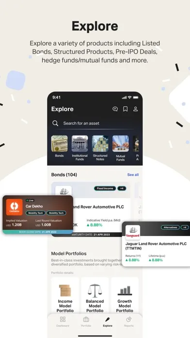 Kristal:Digital Wealth Manager Ekran Görüntüleri