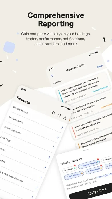 Kristal:Digital Wealth Manager Ekran Görüntüleri