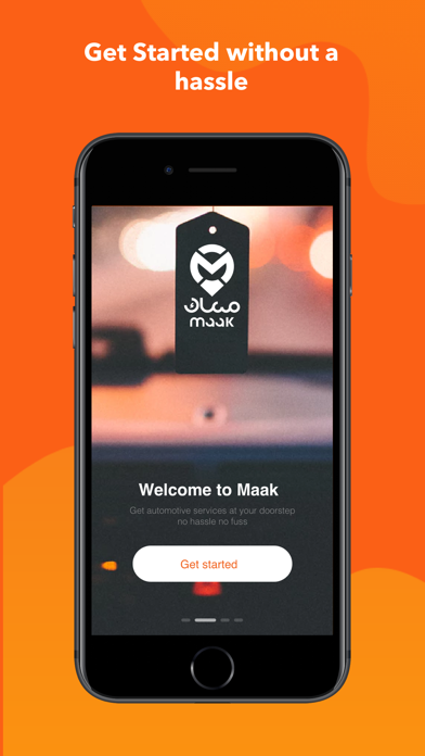 ภาพหน้าจอของ Maak - Car service platform