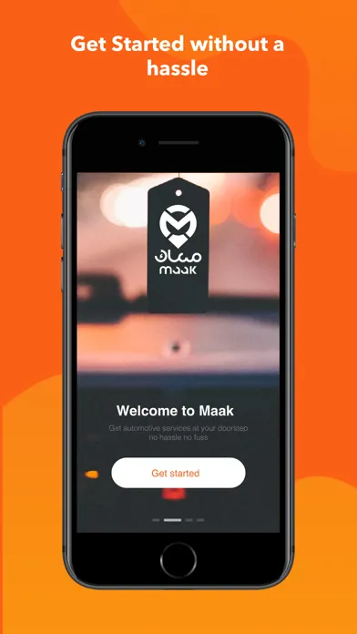 Screenshot di Maak - Car service platform