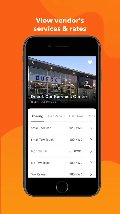 Screenshot di Maak - Car service platform