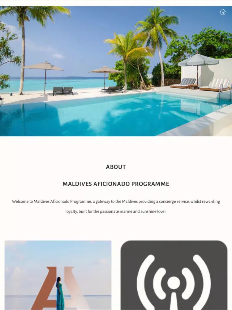 Screenshot di Maldives Aficionado iPad 
