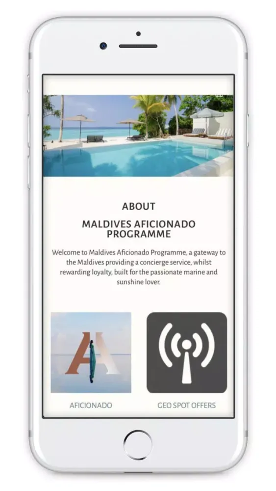 Screenshot di Maldives Aficionado