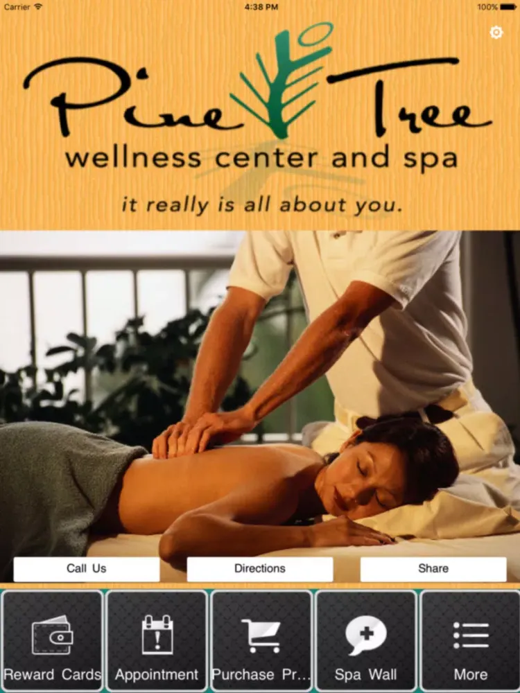 Screenshot di Pine Tree Wellness Spa iPad 