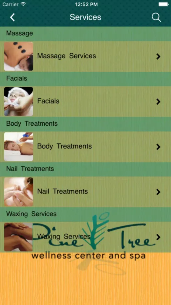 Screenshot di Pine Tree Wellness Spa