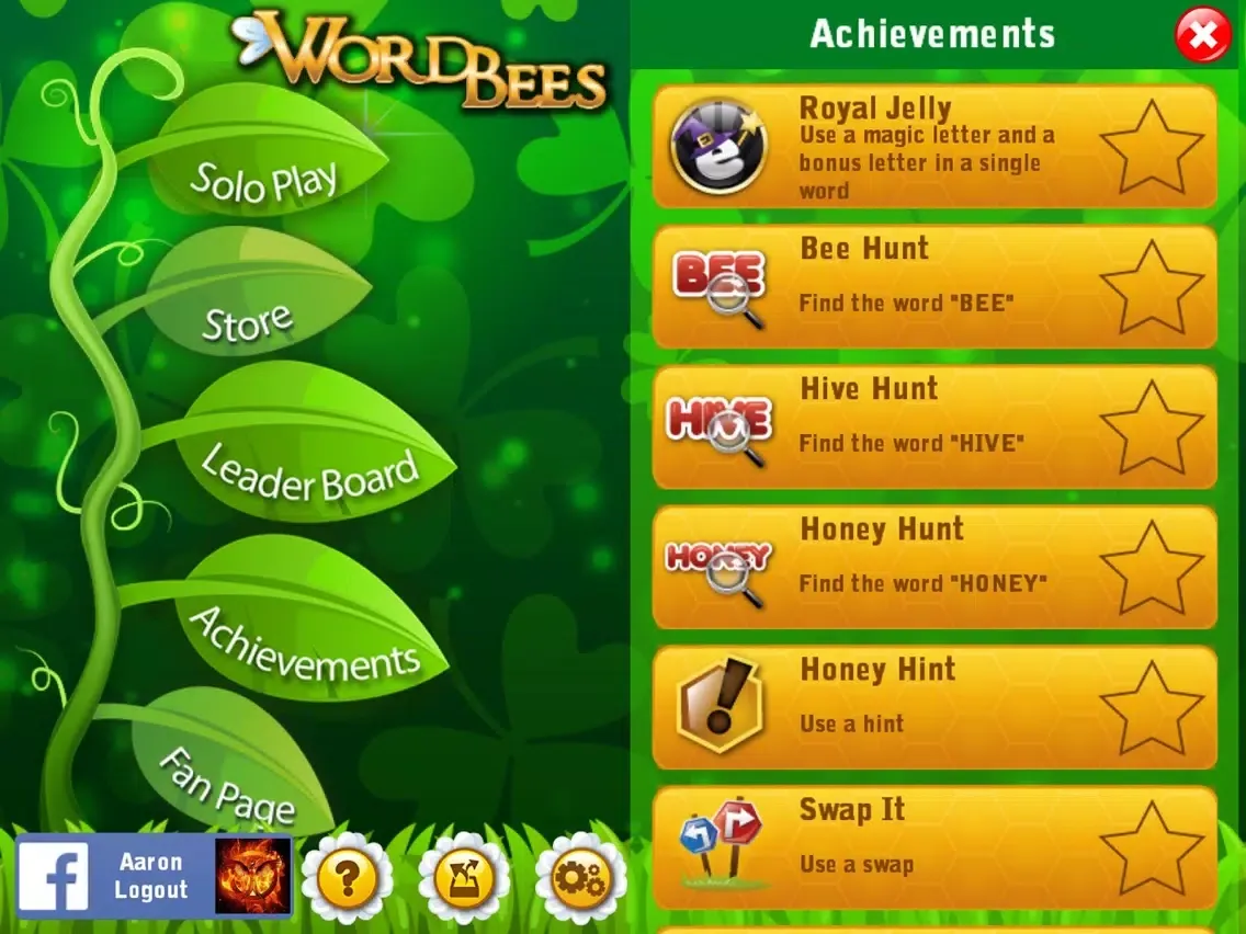 Zrzuty ekranu Word Bees iPad 