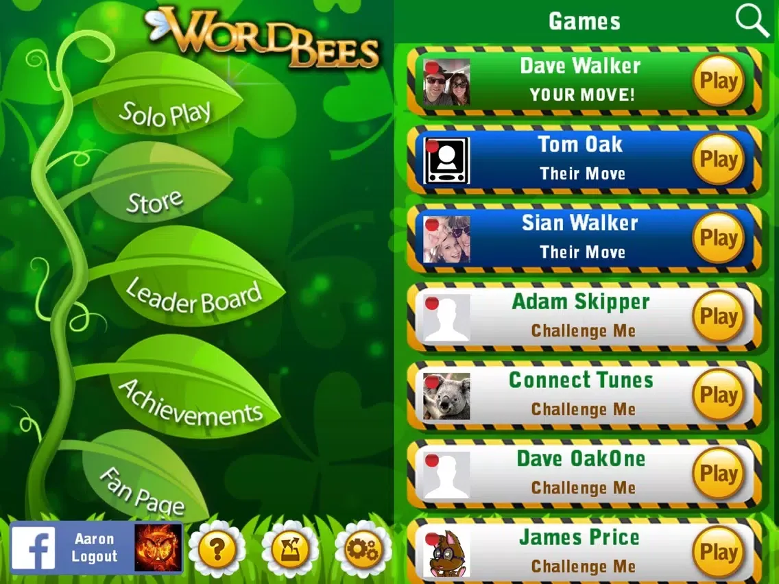 Zrzuty ekranu Word Bees iPad 