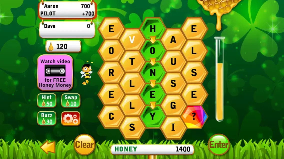 Zrzuty ekranu Word Bees