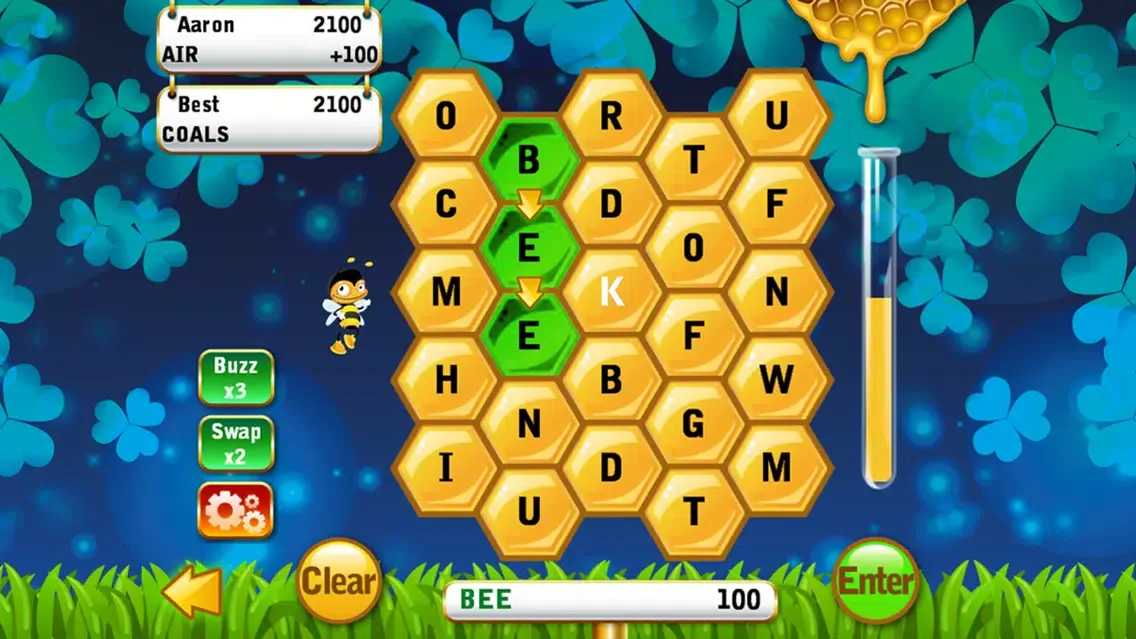 Zrzuty ekranu Word Bees