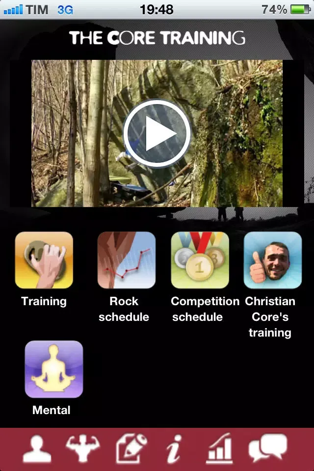 The Core Training – training for climbing by Christian Core Screenshots