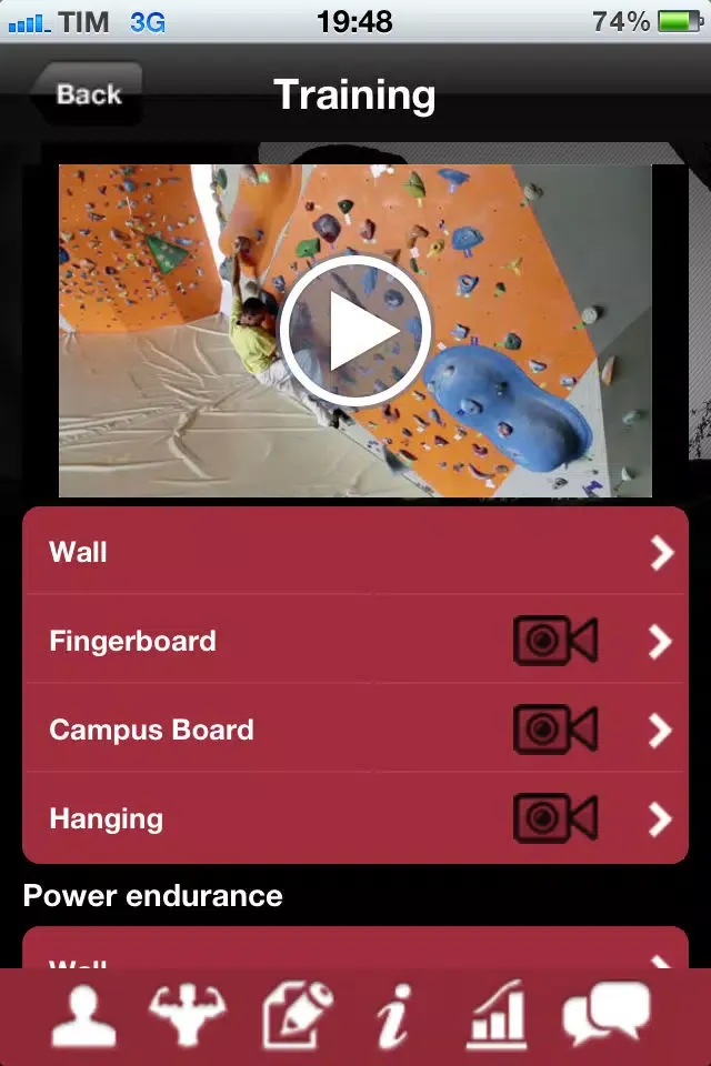 The Core Training – training for climbing by Christian Core Screenshots