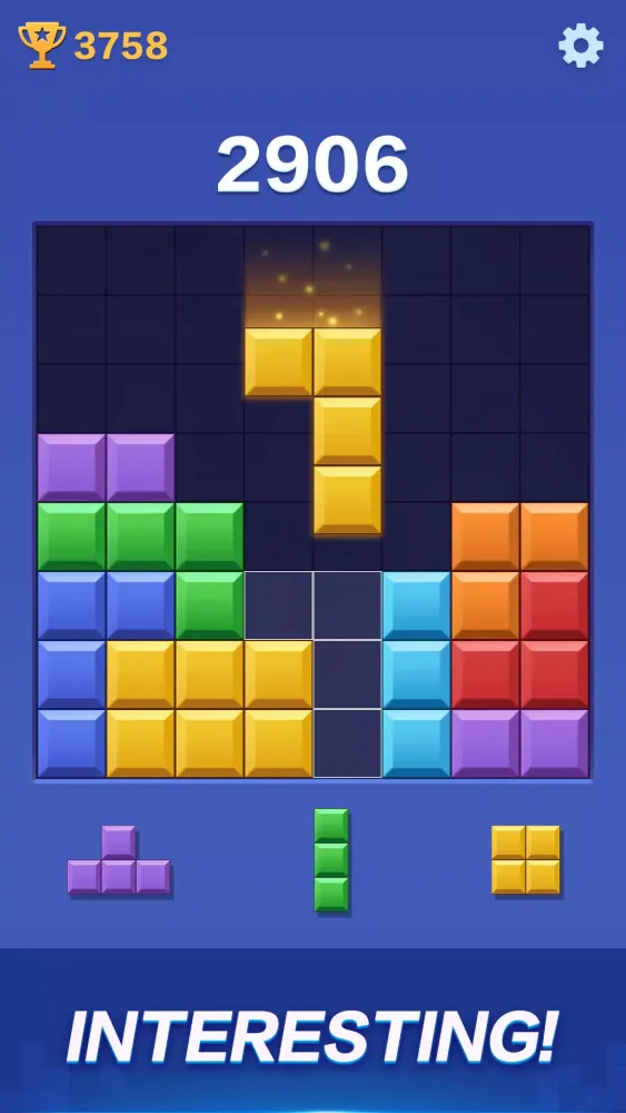 Zrzuty ekranu Block Rush - Block Puzzle Game