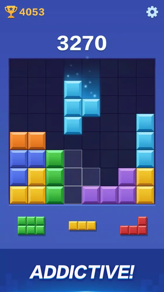 Zrzuty ekranu Block Rush - Block Puzzle Game