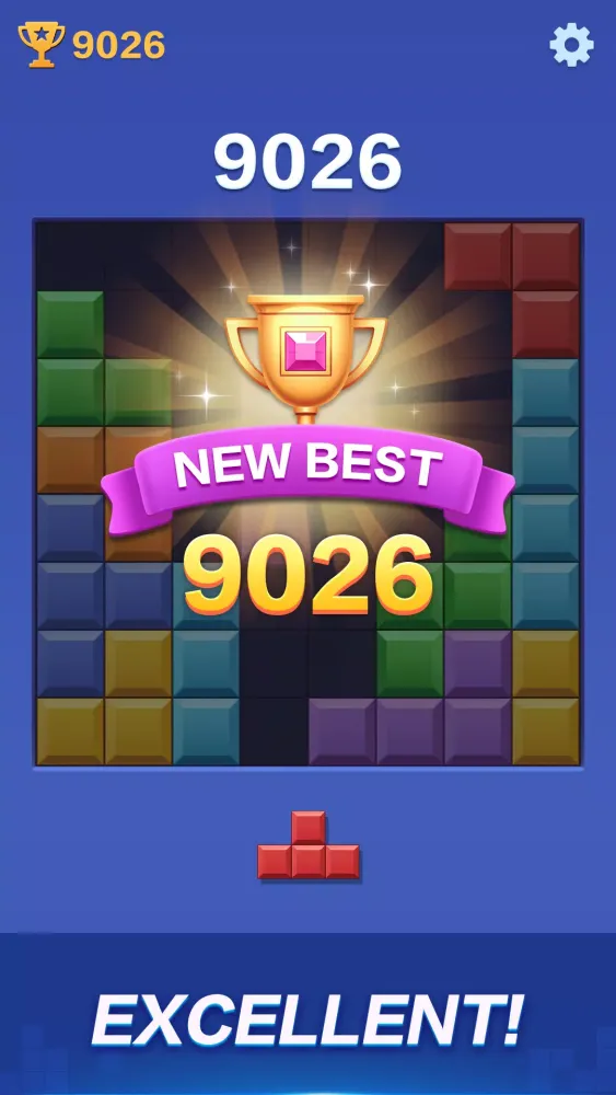 Zrzuty ekranu Block Rush - Block Puzzle Game