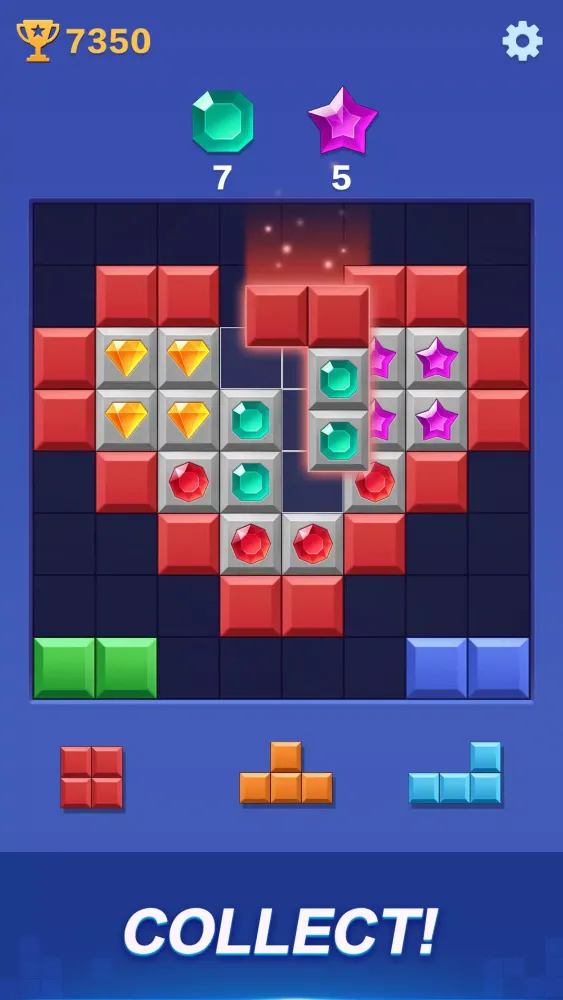 Zrzuty ekranu Block Rush - Block Puzzle Game