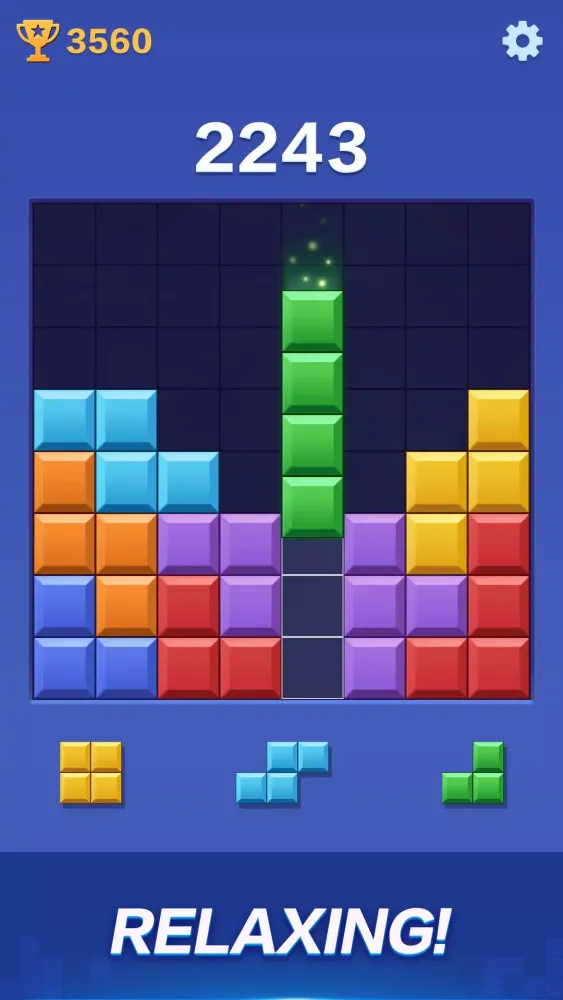 Zrzuty ekranu Block Rush - Block Puzzle Game