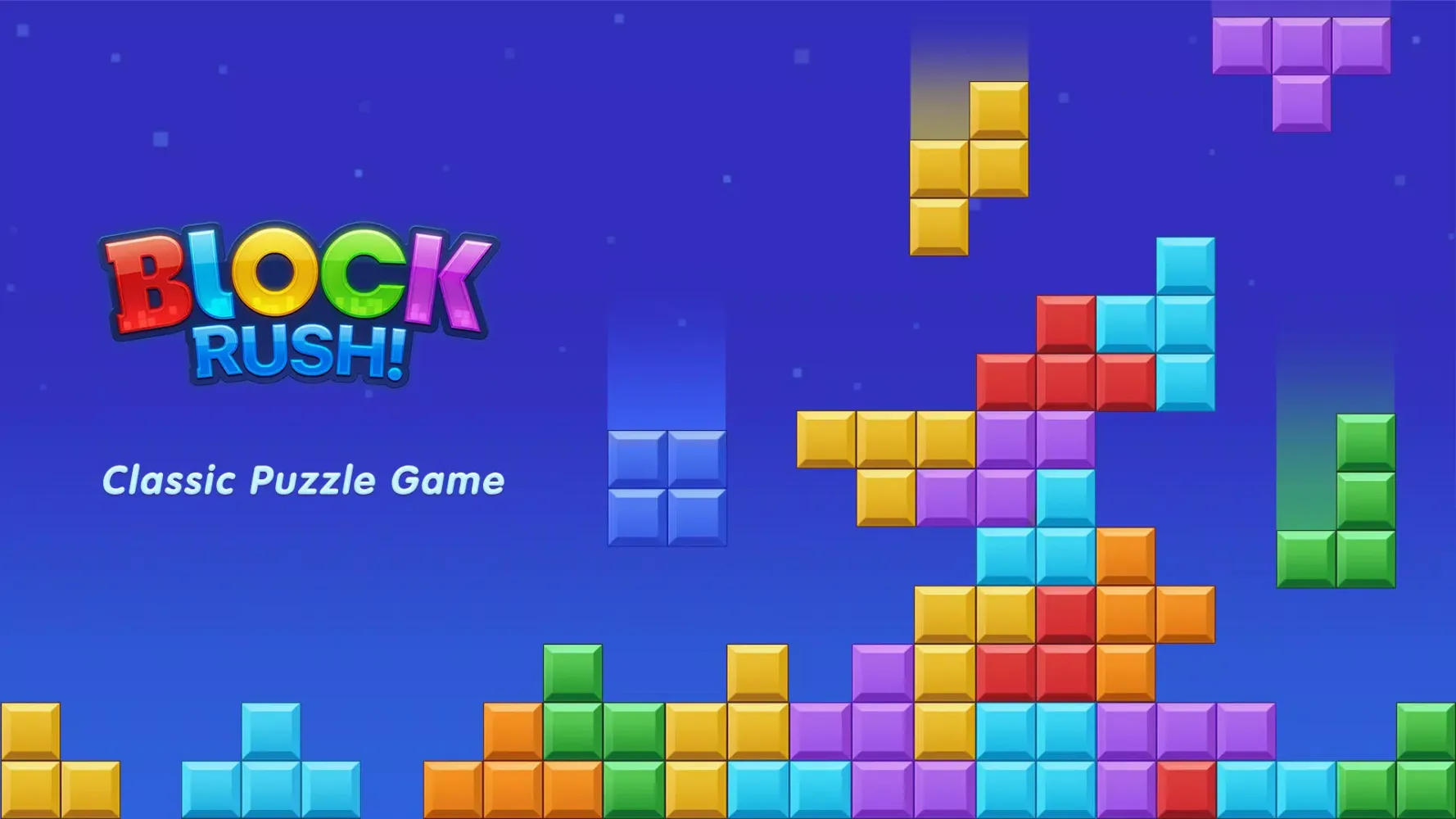 Zrzuty ekranu Block Rush - Block Puzzle Game
