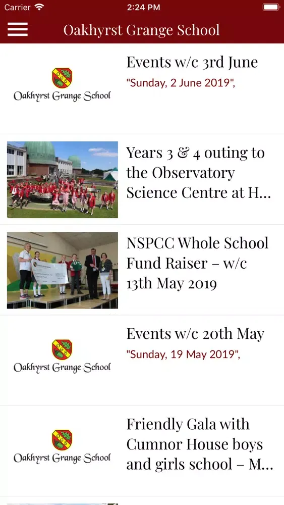 Oakhyrst Grange School Ekran Görüntüleri
