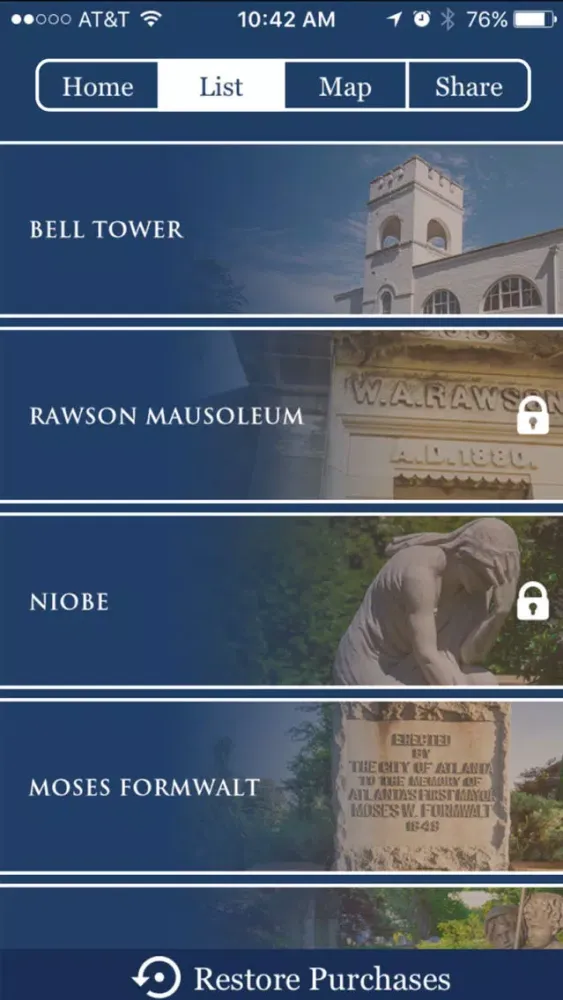 Historic Oakland Cemetery سکرین شاٹس