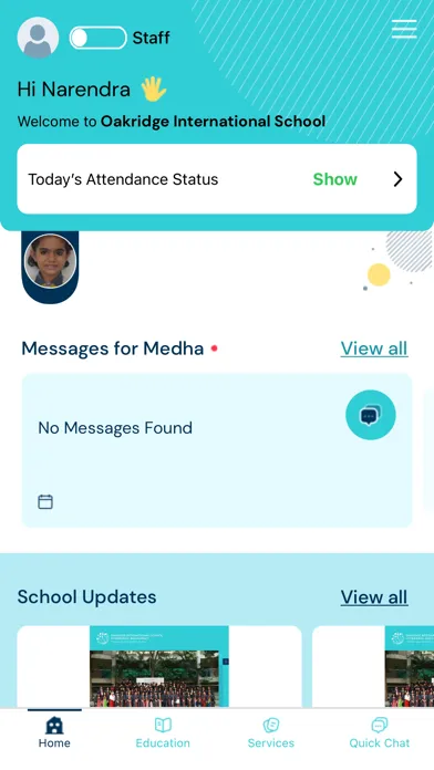 Capturas de pantalla de Oakridge International School