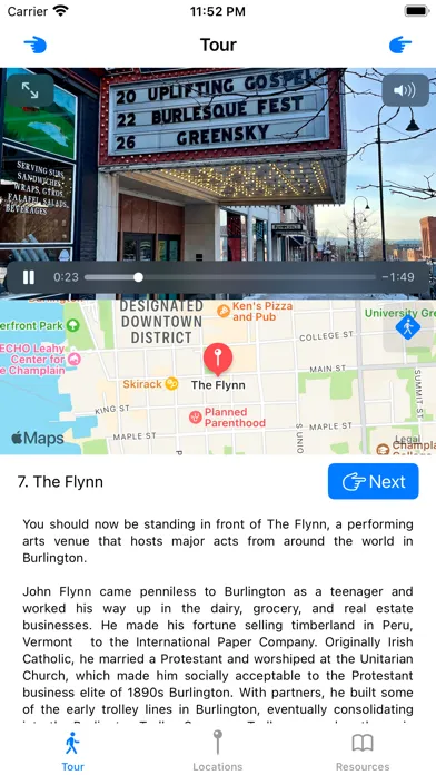 Walk Burlington: Tour BTV应用截图