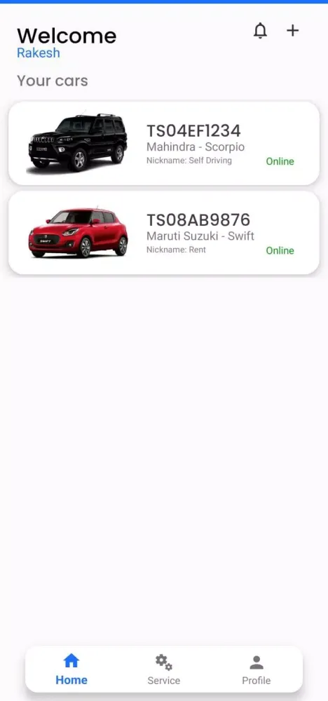 VLive - Vehicle Tracking App Screenshots