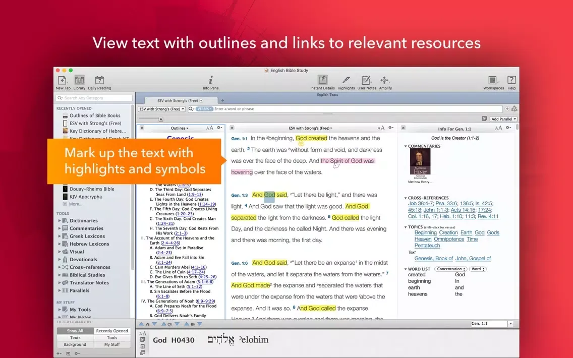 Accordance 12 Screenshots