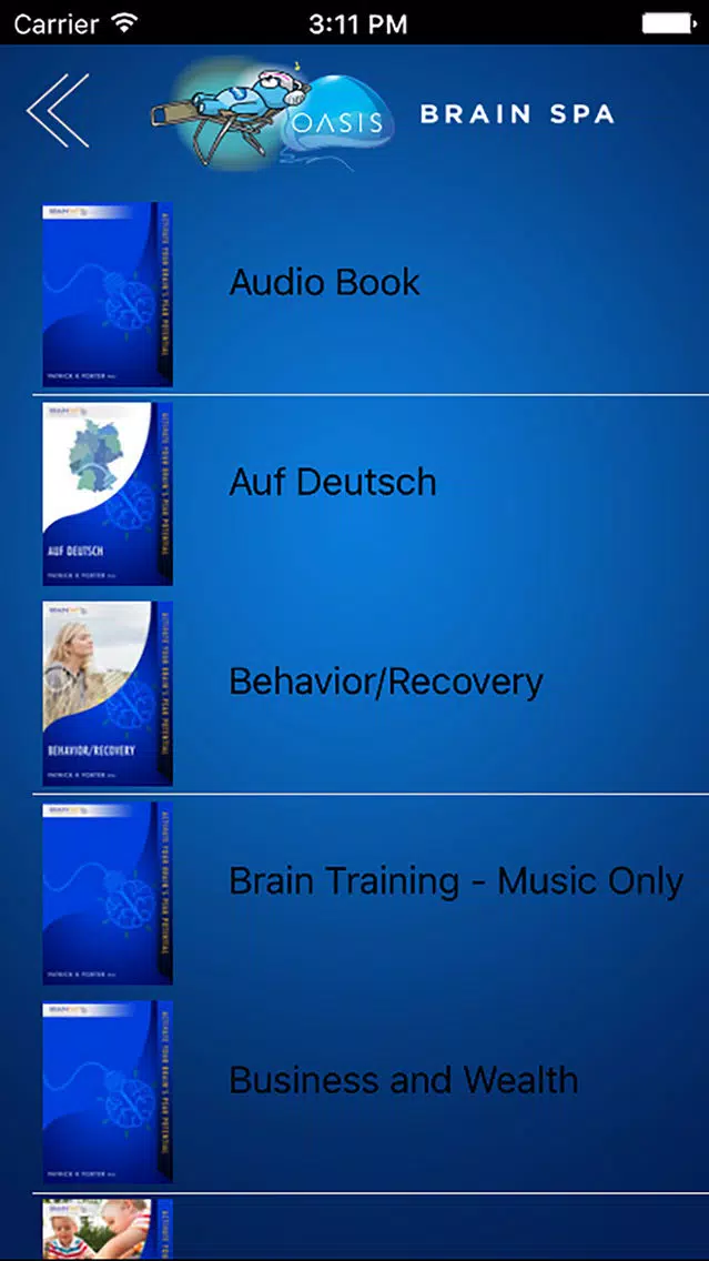Oasis Brain Spa应用截图