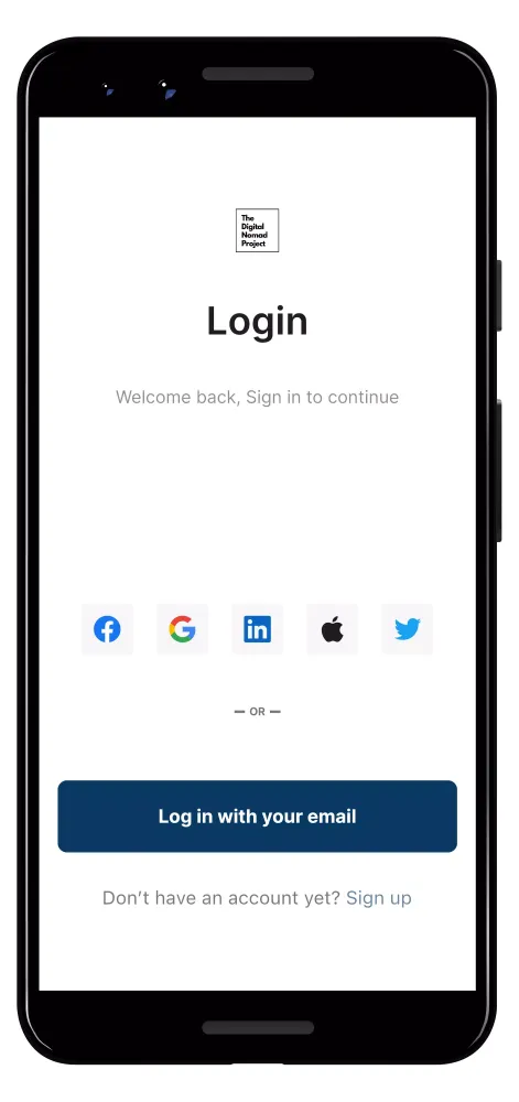 Digital Nomad Screenshots