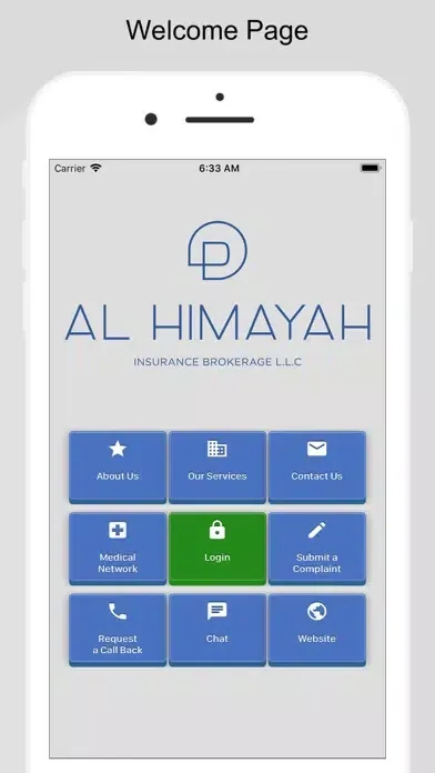 Tangkapan skrin Al Himayah Insurance Brokerage