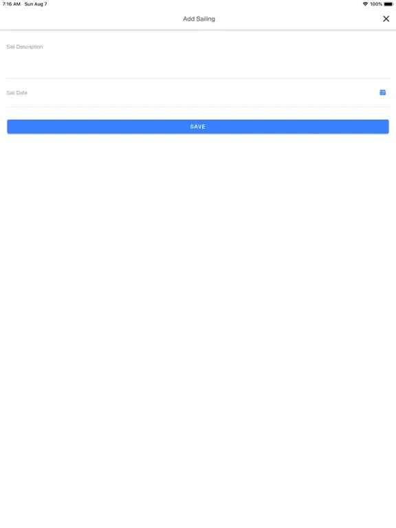 OAS Container Manifest iPad  스크린샷