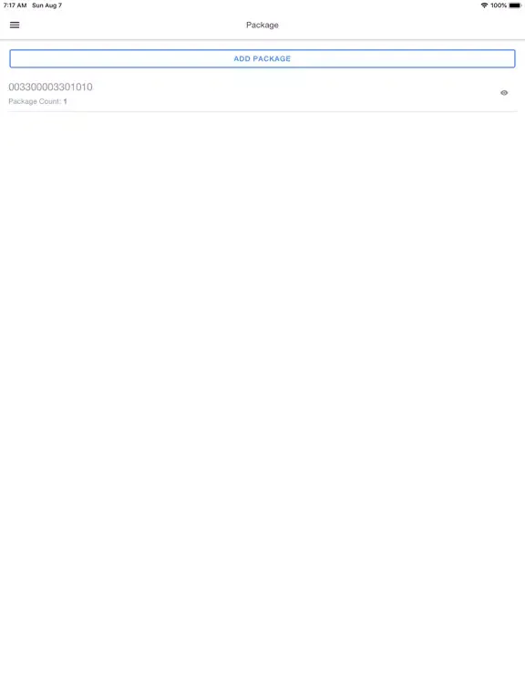OAS Container Manifest iPad  스크린샷