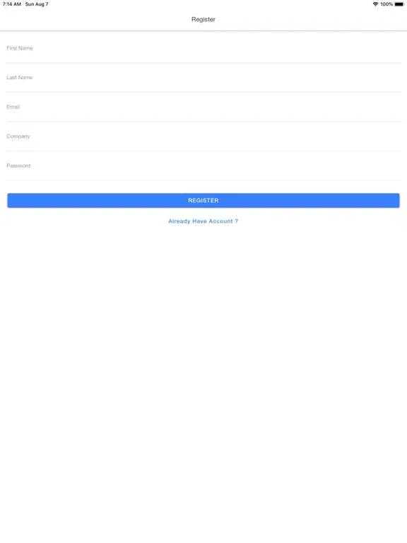 OAS Container Manifest iPad  스크린샷