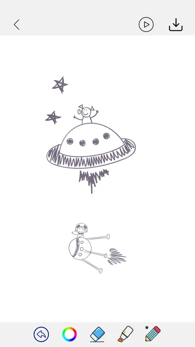 Capturas de pantalla de Sketch Book App