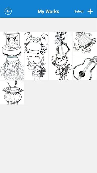 Capturas de pantalla de Sketch Book App