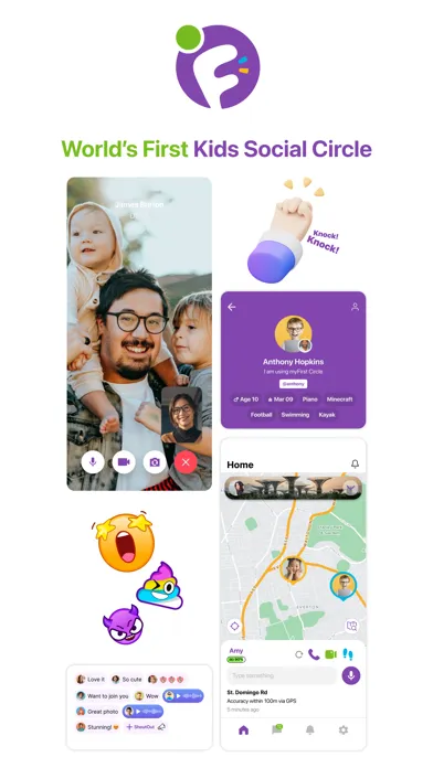 Tangkapan layar myFirst Circle