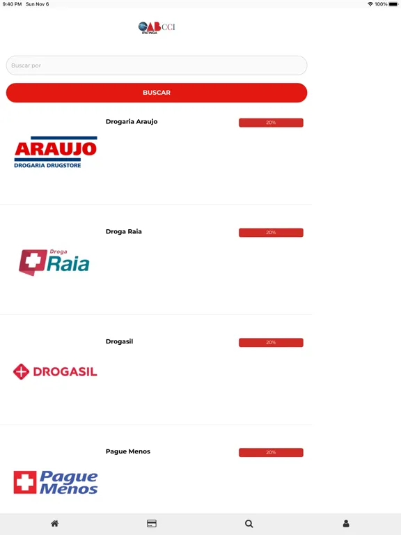 Club OAB Ipatinga iPad  سکرین شاٹس