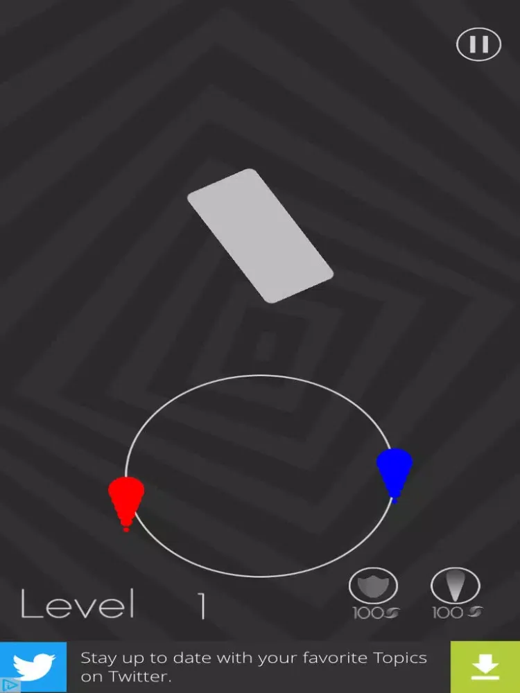 Screenshot di Doublo Dance - Tap Tap Dance on your fingers fast paced Prime arcade game iPad 
