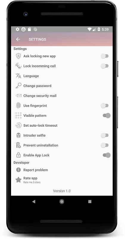 Applock Fingerprint Screenshots