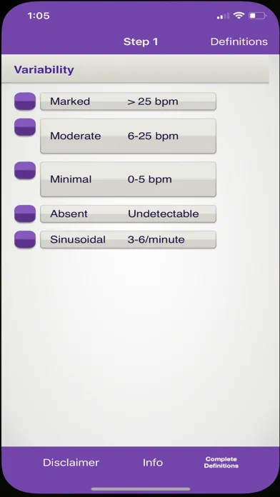 Fetal Heart Rate 5-tier Screenshots