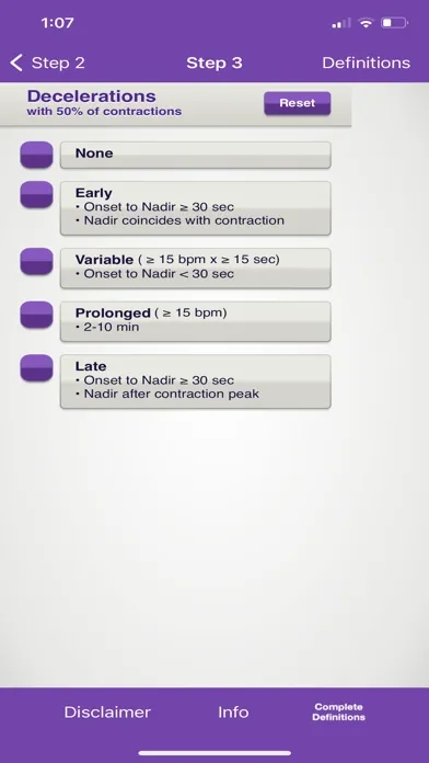 Fetal Heart Rate 5-tier Screenshots