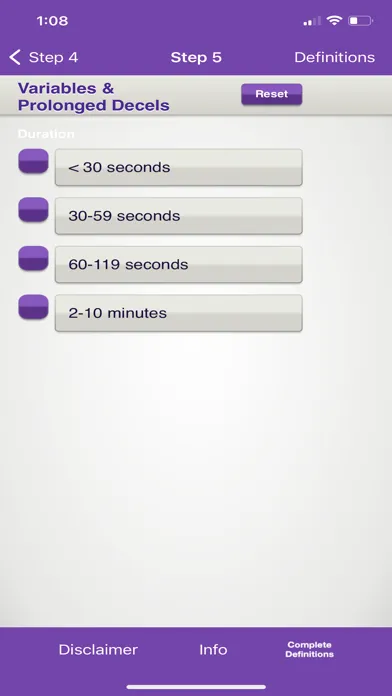 Fetal Heart Rate 5-tier Screenshots