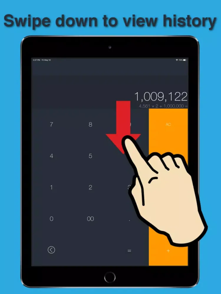 Calculator-The Simple useful iPad 應用截圖