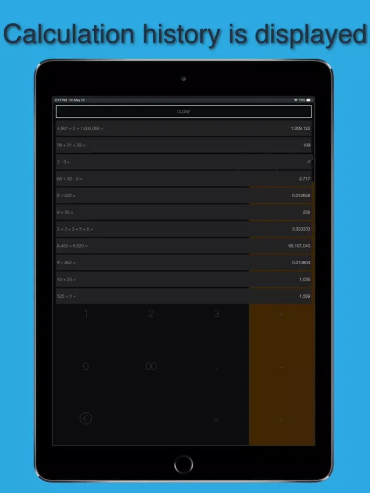 Calculator-The Simple useful iPad 應用截圖