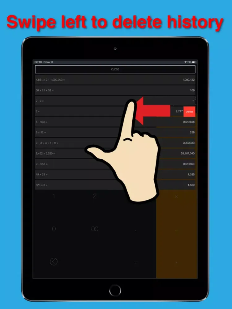 Calculator-The Simple useful iPad 應用截圖