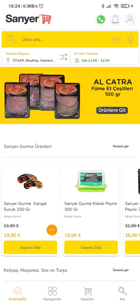Sarıyer Sanal Market স্ক্রিনশট