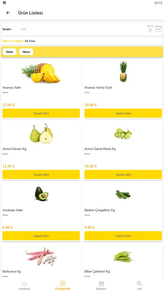 Sarıyer Sanal Market স্ক্রিনশট
