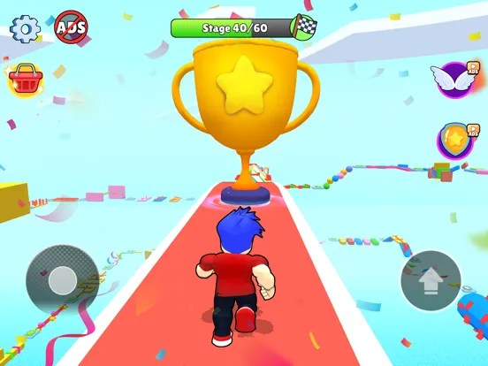 Captures d'écran de Parkour World: Run and Jump Up iPad 
