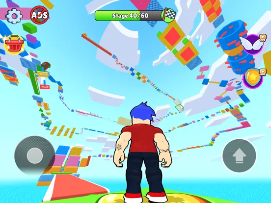 Captures d'écran de Parkour World: Run and Jump Up iPad 