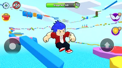 Captures d'écran de Parkour World: Run and Jump Up
